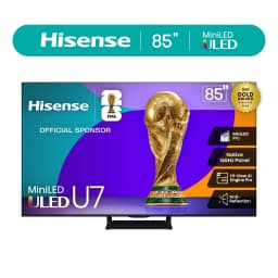 Hisense 85" Class U7 Series Mini-LED ULED 4K UHD Google Smart TV (85U75QG, 2025 Model) - QLED, Native 165Hz - Thumbnail 1