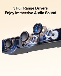 ULTIMEA 7.1ch Virtual Surround Sound Bar, Soundbar for Smart TV with Subwoofer, OPT/AUX/BT, Aura A40 - Thumbnail 2