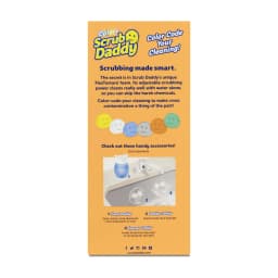 Scrub Daddy Color Sponges - Scratch-Free Multipurpose Cleaning Sponge for the Kitchen, Bathroom, and More - BPA-Free Polymer Foam, Multi-Color - Thumbnail 2