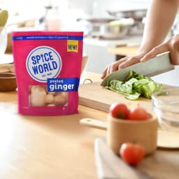 Spice World Fresh Peeled Ginger 7oz - Thumbnail 4