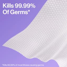 The Honest Company Lavender Sanitizing Alcohol Wipes, Antibacterial with Aloe, Kills 99.99% of Germs, 50 Count - Thumbnail 4
