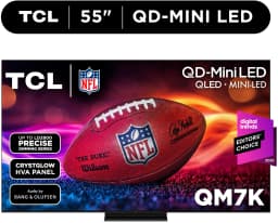 TCL 55" Class QM7K Series QD-Mini LED QLED 4K UHD Smart Google TV (NEW, 2025) - 144Hz, Local Dimming - Thumbnail 1