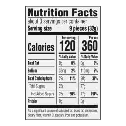 SOUR PATCH KIDS Watermelon Soft & Chewy Gummy Candy, 3.5 oz - Thumbnail 3