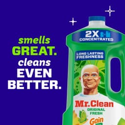 Mr. Clean All Purpose Cleaner, Floor Cleaner for Mopping, Cleaning Liquid, Gain, 64oz - Thumbnail 6