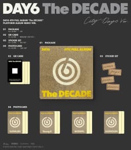 DAY6 - [THE DECADE] 4th Full Album PLATFORM ALBUM NEMO CITY DAYS Version - Thumbnail 2