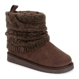 MUK LUKS Women's Laurel Sweater Boot - Thumbnail 1