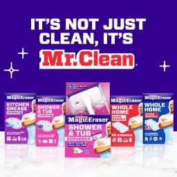 Mr. Clean Magic Eraser Sponge, Kitchen Grease, Unstopables Fresh, 3 Count - Thumbnail 9