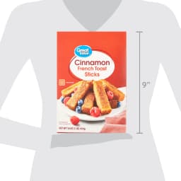 Great Value Cinnamon French Toast Sticks, 16 oz Box (Frozen) - Thumbnail 8