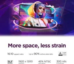 Lenovo IdeaPad Slim 3x 15.3" WUXGA Touchscreen Copilot+ PC - Snapdragon X (8-Core), 16GB LPDDR5X, 512GB SSD - Thumbnail 7