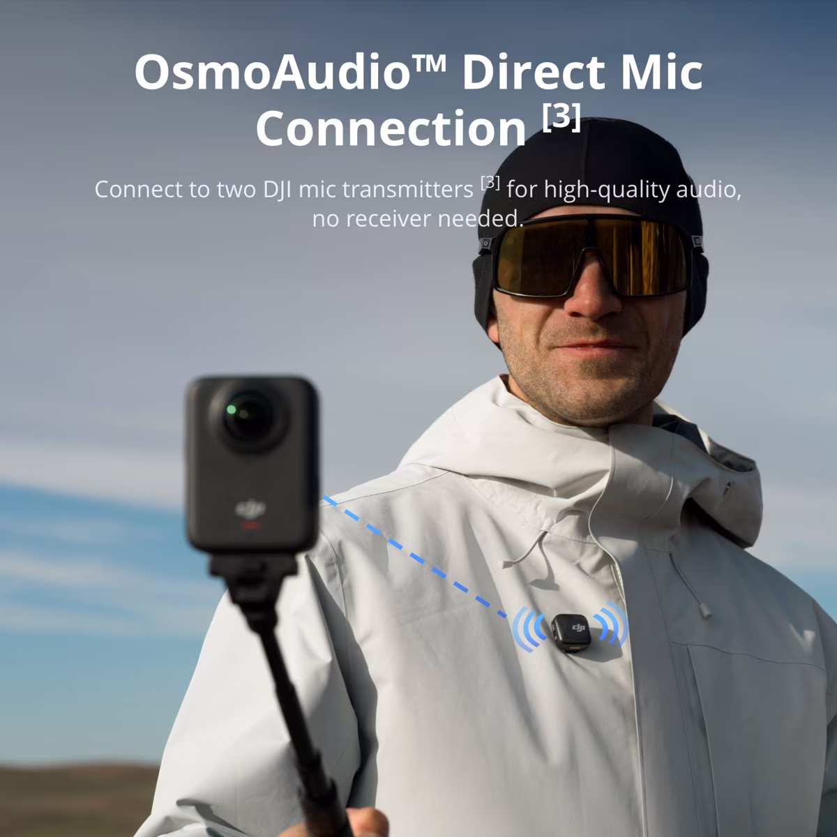DJI Osmo Digital Camcorder, 1", High Dynamic Range (HDR), 8K, 4K - Thumbnail 4