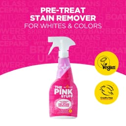 The Pink Stuff Laundry Oxi-Stain Remover Spray, 16.9 fl. oz - Thumbnail 3