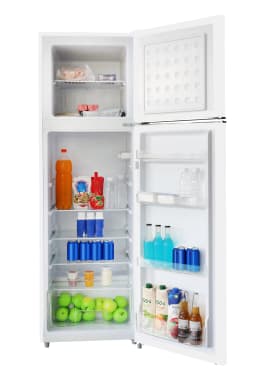 ARCTIC CHEF 10 Cu. ft. Top-Freezer Apartment-size Refrigerator - White - Thumbnail 2