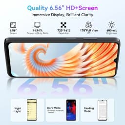 Blackview WAVE 9C Unlocked Cell Phone,4G Sim-Free & Unlocked Mobile Phones,12GB+64GB/2TB - Thumbnail 2