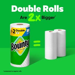 Bounty Paper Towels Select-A-Size White, 12 Double Rolls, 82 Sheets per Roll - Thumbnail 3