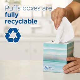 Puffs Ultra Soft Facial Tissues, Cube, 56 Facial Tissues Per Box, 4 Count - Thumbnail 10