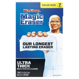 Mr. Clean Magic Eraser Sponge, All Purpose Cleaner, Ultra Thick, 7 Count - Thumbnail 1