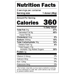 Freshness Guaranteed Whole Apple Fritters, 4 oz, 2 Count - Thumbnail 3