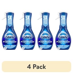 (4 pack) Dawn Powerwash Spray, Dish Soap, Dishwashing Liquid, Fresh, 1 Starter Kit, 16 Fl Oz - Thumbnail 1