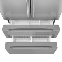 Cosmo 3 Piece Kitchen Appliance Package with 36" Freestanding Dual Fuel Range Kitchen Stove 24" Built-in Fully Integrated Dishwasher & French Door - Thumbnail 6