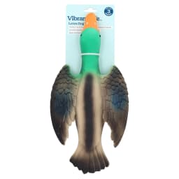 Vibrant Life Multicolor Duck Latex Dog Toy with Squeaker, Chew Level 3 - Thumbnail 6