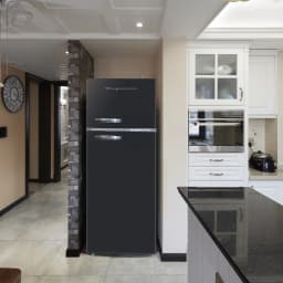 Frigidaire 7.5 Cu Ft. Retro Refrigerator, Top Mount Compact Fridge, Black - Thumbnail 15