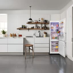 Conserv 12cf No Frost Bottom Freezer Refrigerator Wine Rack GARAGE READY E-Star - Thumbnail 8