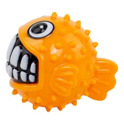 KONG® Grinz Puffer Fish Ball Dog Toy, Medium - Thumbnail 2