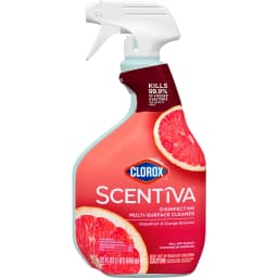 Clorox Scentiva Disinfecting Multi-Surface Cleaner Spray, Grapefruit & Orange Blossom, 32 fl oz - Thumbnail 2