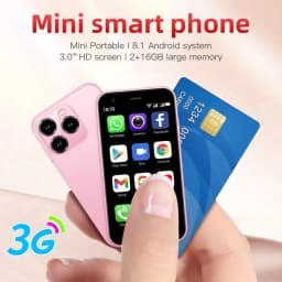 SOYES XS15 Android 8.1 2GB RAM 16GB ROM Ultra-thin 3 Inch Dual SIM Smart Phone, Pink - Thumbnail 6