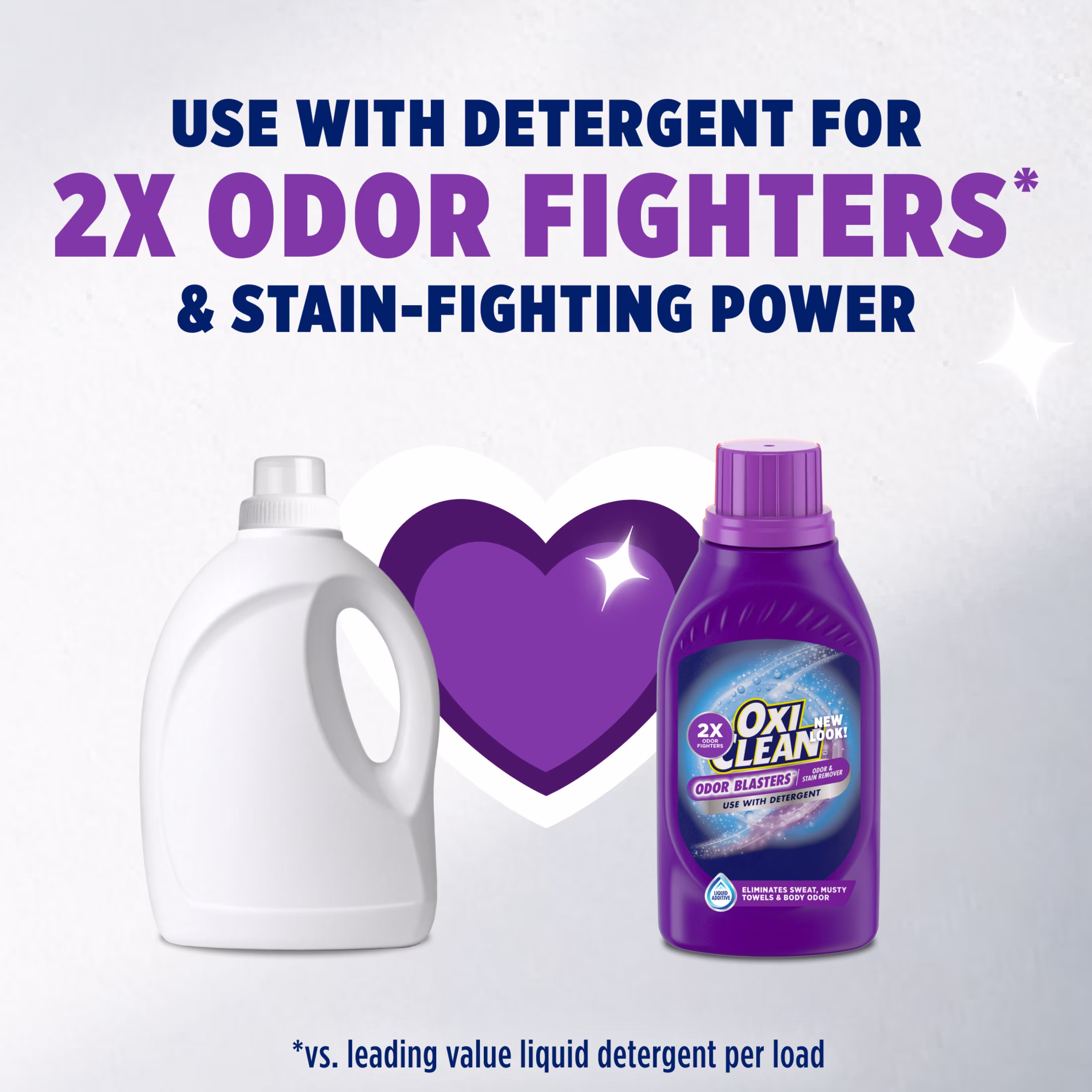 OxiClean Odor Blasters Odor and Stain Remover Liquid Laundry Additive, 45 fl oz - Thumbnail 5
