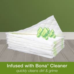 Bona Disposable Wet Cleaning Pads for Hard-Surface Floor Cleaner, White - Thumbnail 6