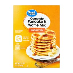 Great Value Complete Pancake & Waffle Mix, Buttermilk, 32 oz - Thumbnail 1