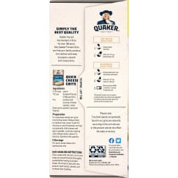 Quaker, Instant Grits Variety Pack, 0.98 oz, 22 Packets - Thumbnail 5