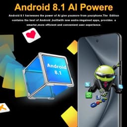 Unlocked Android Phones, Chycet 6.8" Incell ScreenCell Phones 4G Dual Sim Smartphone , 3GB + 32GB ,5MP + 8MP Camera , Facing Unlocking Mobile Phones,T-Mobile S16 Pro Max - Thumbnail 8