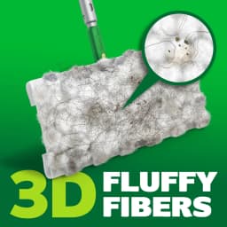 Swiffer Hair Magnet Deluxe Starter Kit, 1 pole, 6 Dry & 2 Wet Cloths - Thumbnail 7