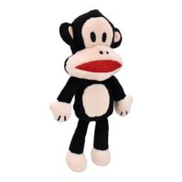 Multipet Plush Paul Frank Julius Monkey Dog Toy with Crinkle and Squeaker, Small - Thumbnail 4