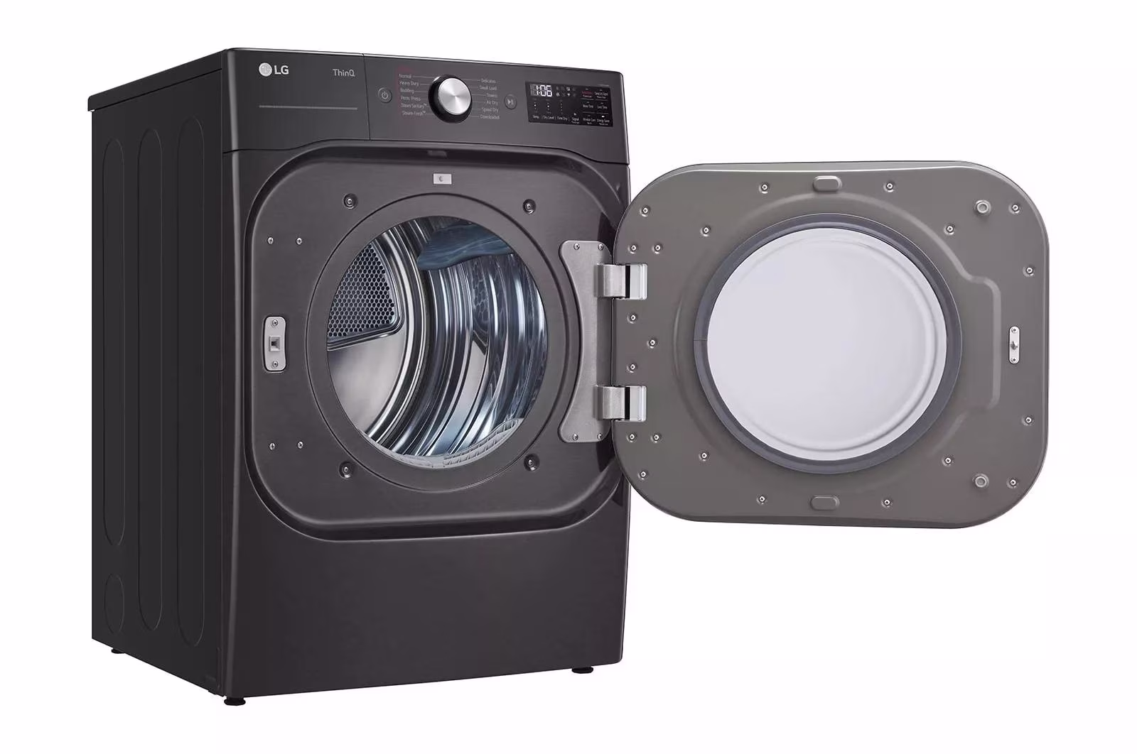 LG DLEX8900B 9.0 Cu. Ft. Black Steel Front Load Dryer - Thumbnail 3
