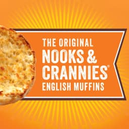 Thomas' Original English Muffins, 6 count, Kosher Plain English Muffins, 13 oz Tray - Thumbnail 2