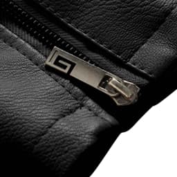 Men's Vintage Faux Leather Jacket Motorcycle Bomber Waterproof Jacket Outdoor Commuting Hiking - Thumbnail 6