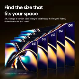 Hisense 75\" Class U8 Series Mini-LED ULED 4K UHD Google Smart TV (75U8QG, 2025 Model) - QLED, Native 165Hz - Thumbnail 9