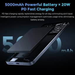 MIRO S69 Pro 5G Unlocked Phone 6.9" 120Hz Display 8GB + 256GB Storage 50MP Camera 5000mAh Battery Android 15 Dual SIM - Thumbnail 10