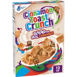 Cinnamon Toast Crunch Breakfast Cereal, Crispy Cinnamon Cereal, 12 oz - Thumbnail 1