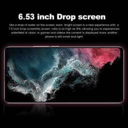 FYTPOV Android Phone, S22 5G Android Smartphone 6.53-inch HD Standby Card Slot 2+16G Memory 2400mAh Battery, Cell Phones Unlocked - Thumbnail 3