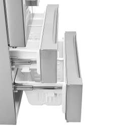22.5 cu. ft. 4-Door French Door Refrigerator with Handles in Stainless Steel - Thumbnail 10