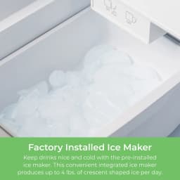 Kenmore 17.5 Cu. ft. Capacity Counter-Depth French Door Refrigerator and Freezer with Ice Maker, Stainless Steel - Thumbnail 16