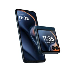 Straight Talk Motorola Moto Razr 2025, 5G, 256GB, Blue - Prepaid Smartphone [Locked to Straight Talk] - Thumbnail 1