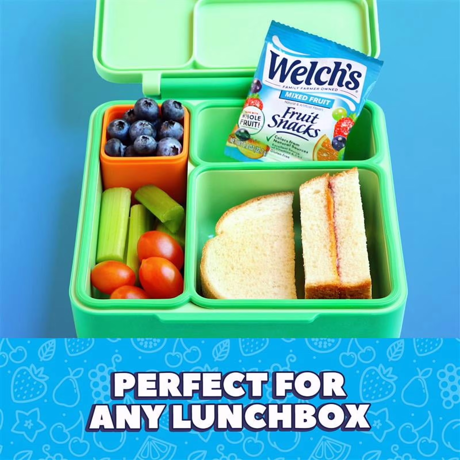 Welch's Fruit Snacks, Mixed Fruit, Soft Kids Snacks, 0.8 oz, 10 Count - Thumbnail 3