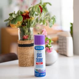Sprayway Glass Cleaner Lavender Scent 19 oz Aerosol Spray - Streakless Shine - Thumbnail 4