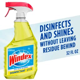 Windex Multi-Surface, Disinfectant, and All-Purpose Cleaner, Spray Bottle, Citrus Scent, 32 fl oz - Thumbnail 1