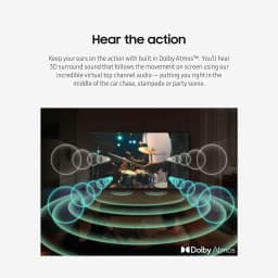 Samsung QN75QN85DBFXZA 75 Inch Neo QLED 4K Smart TV with Dolby Atmos and 6 Year Amber Protection Plan (2024) - Thumbnail 6